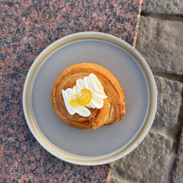 Lemon drop croissant